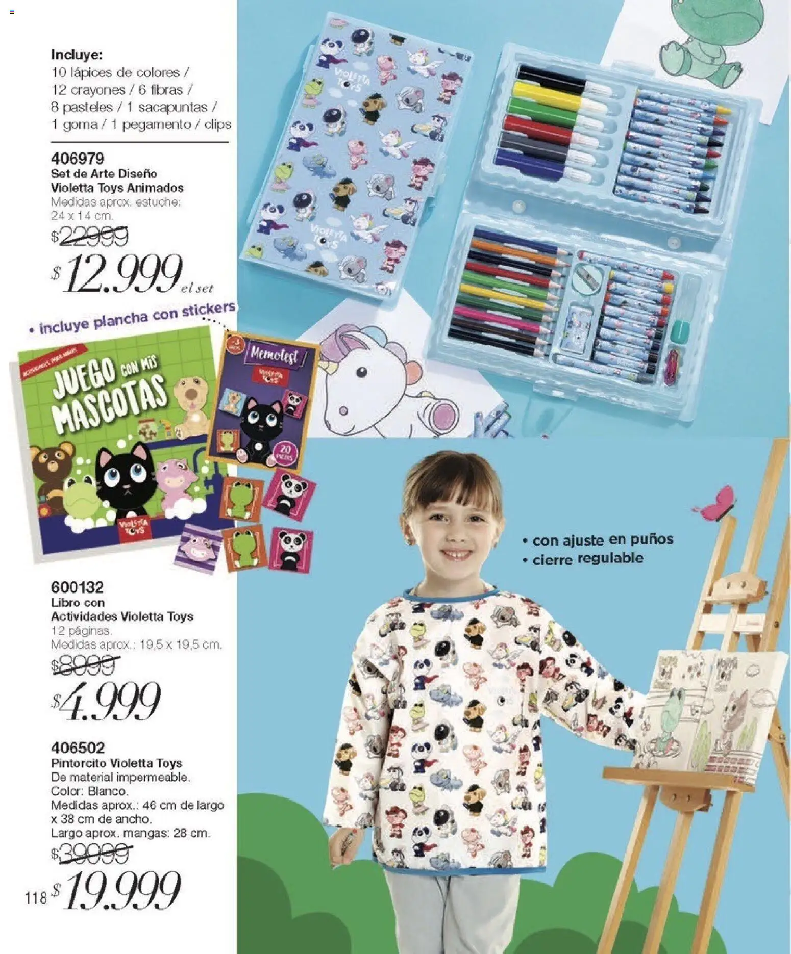 Violetta - Violetta Cosméticos │ válido desde el 09.03.2026 | Página: 565 | Productos: Sacapuntas, Pegamento, Plancha, Estuche