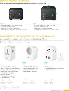 Vista previa de Steren catálogo, nuevo folleto de la tienda, válido en México a partir del 01.01.2026 | Página: 191 | Productos: Usb, Cargador, Adaptador