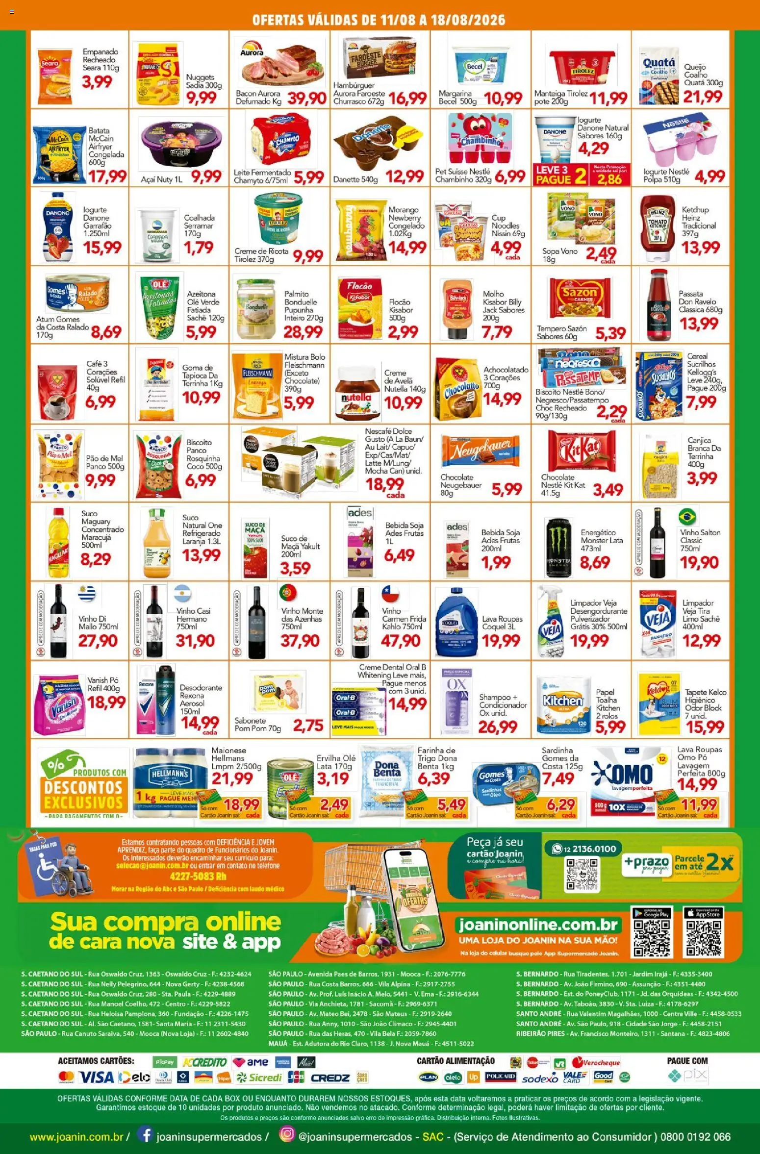 Supermercados Joanin Folheto - válido de 11/08/2026 | Página: 2