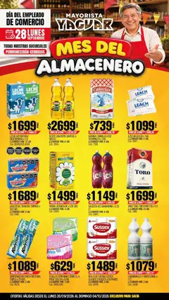 Vista previa Yaguar - Oferta Semanal Salta válido desde el 28/09/2026