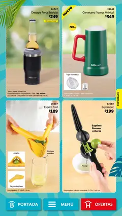 Vista previa de Betterware campaña 7 2026, nuevo folleto de la tienda, válido en México a partir del 29/06/2026 | Página: 102 | Productos: Navaja, Semillas