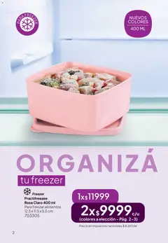 Vista previa Tupperware Folleto válido desde el 02.06.2026 | Página: 3 | Productos: Freezer