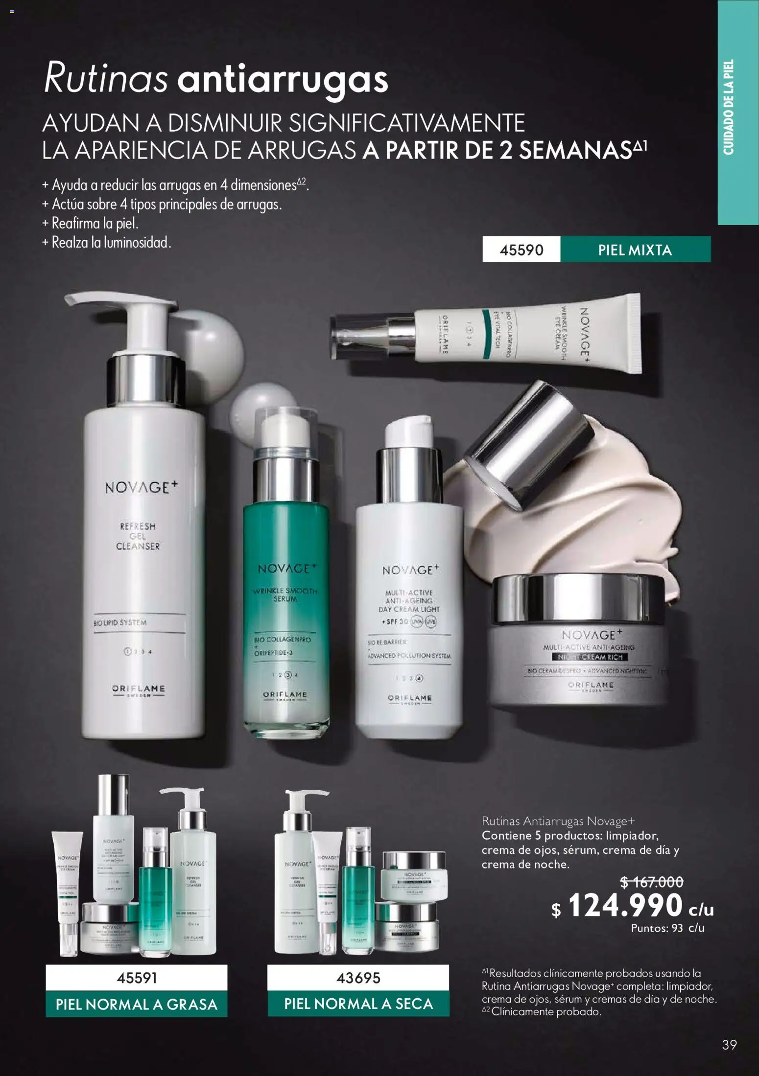 Oriflame catálogo │ válido desde el 11.09.2026 | Página: 39 | Productos: Uva, Sobre, Crema, Serum