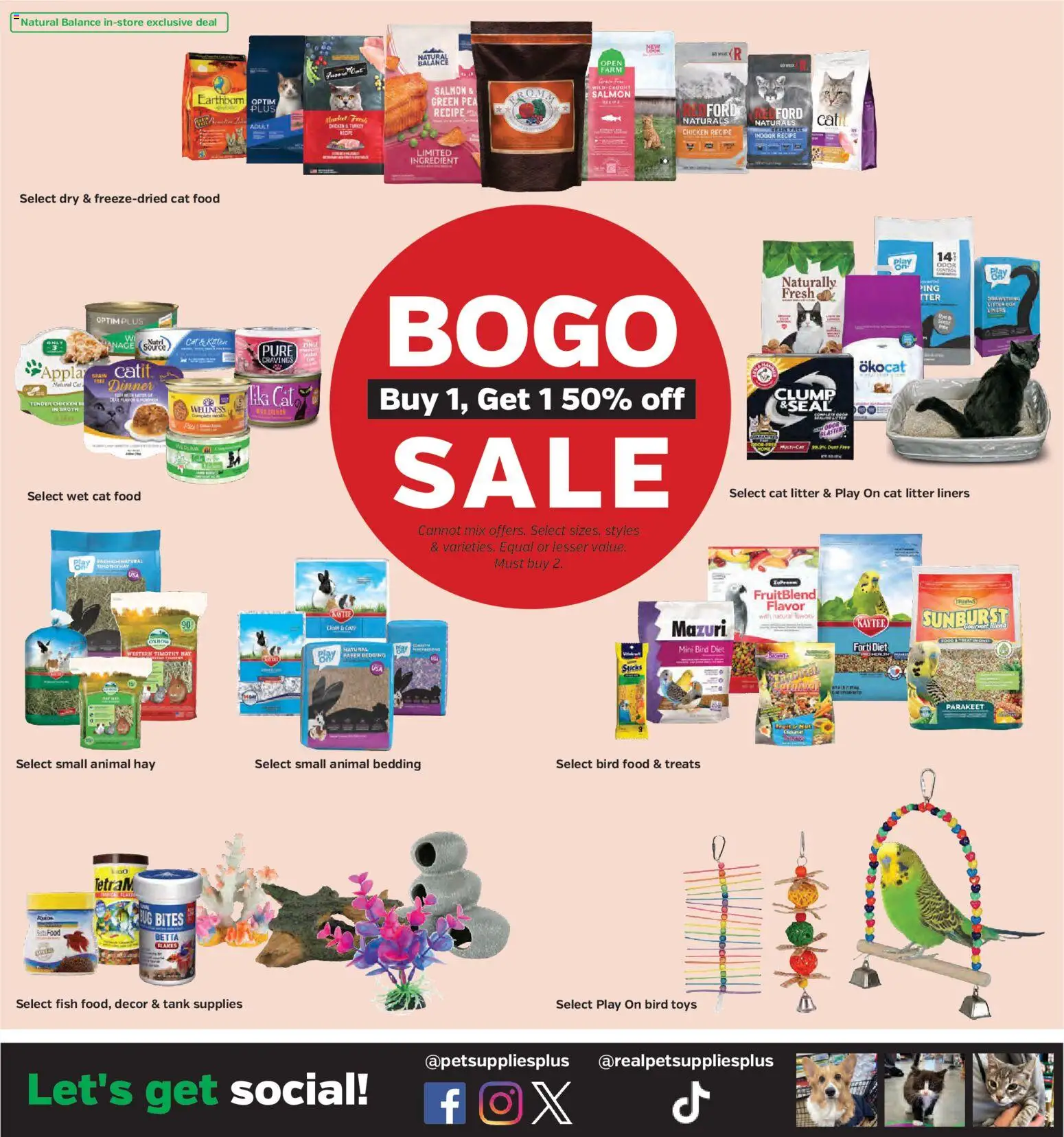 Pet Supplies Plus Weekly Ad - valid from 08/27/2026 | Page: 3 | Products: Cat Litter, Bedding, Fish, Pea