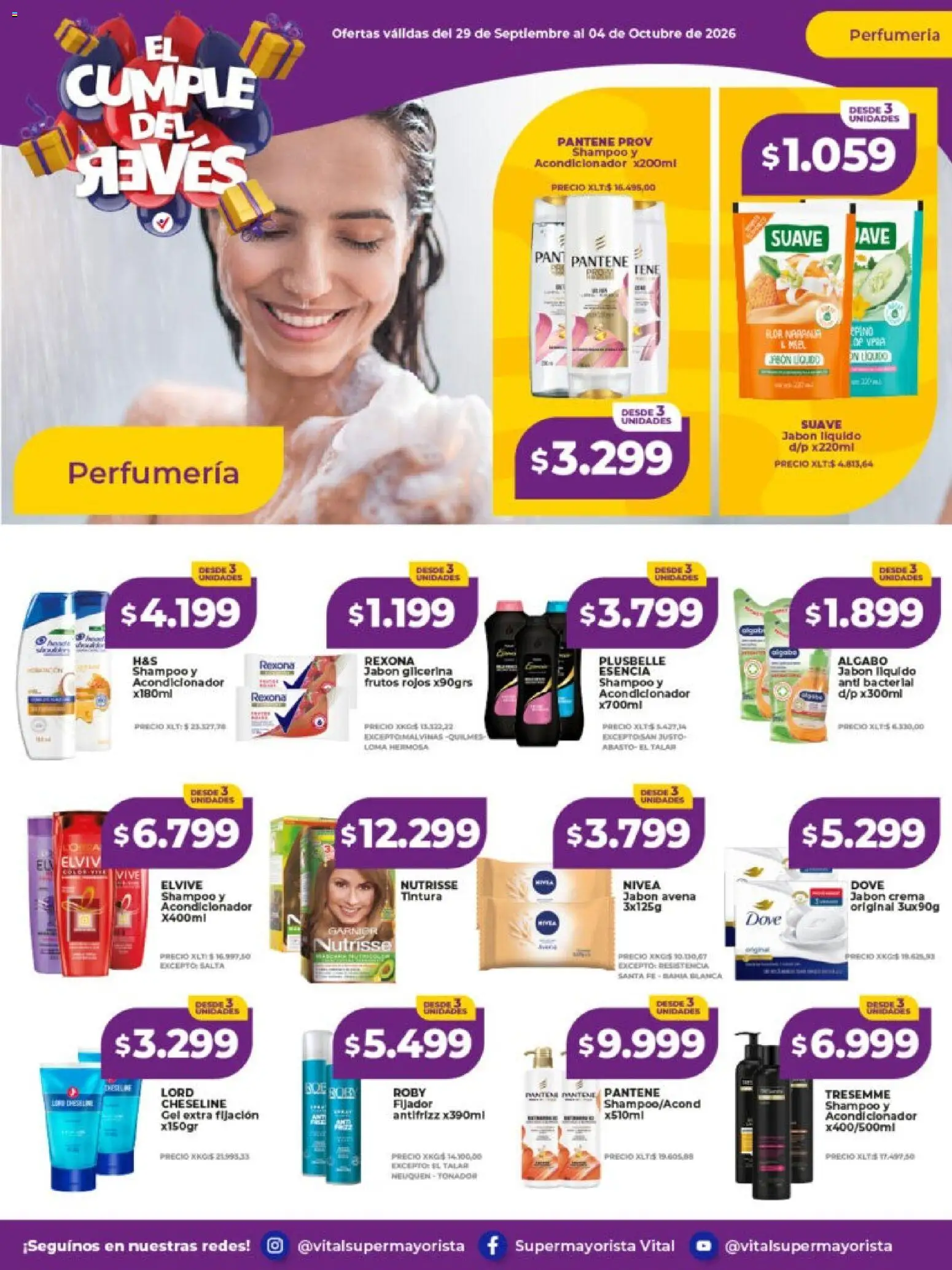 Vital - Ofertas │ válido desde el 29/09/2026 | Página: 2 | Productos: Frutos rojos, Acondicionador, Avena, Crema