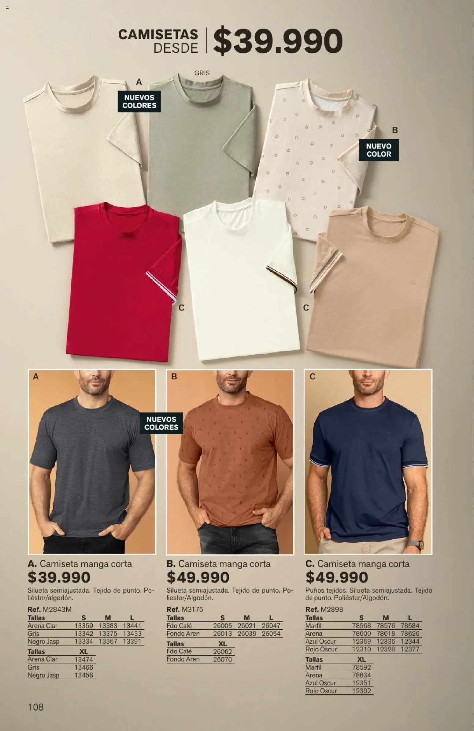 Leonisa revista - valida desde el 04/08/2026 | Página: 108 | Productos: Camiseta, Café
