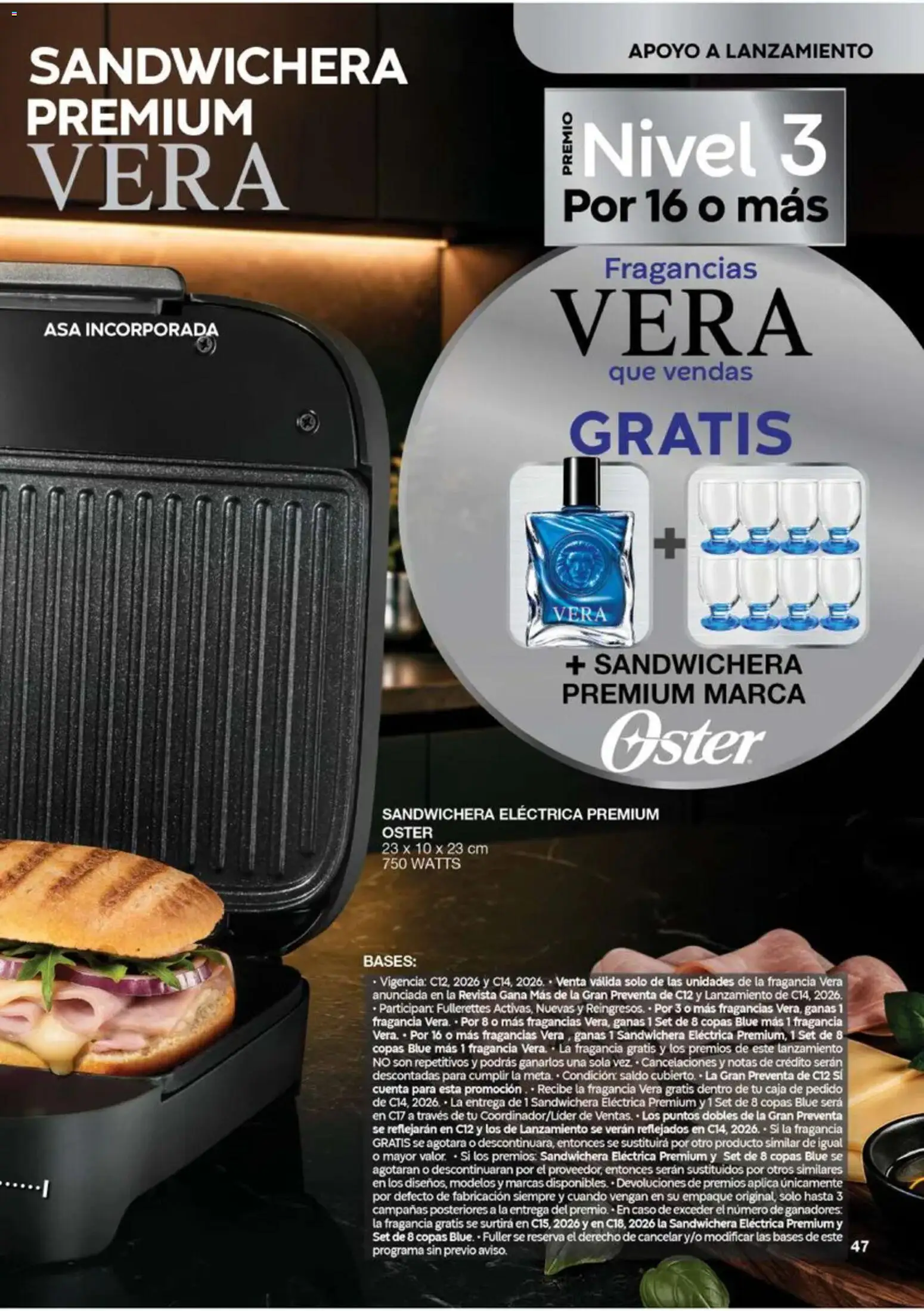 Nuevas ofertas de Fuller válidas en toda la República Mexicana desde el 16/09/2026. ¡Encuentra las mejores ofertas en Fuller Gana Más 12 2026! | Página: 44 | Productos: Sandwichera, Caja, Fragancia, Revista