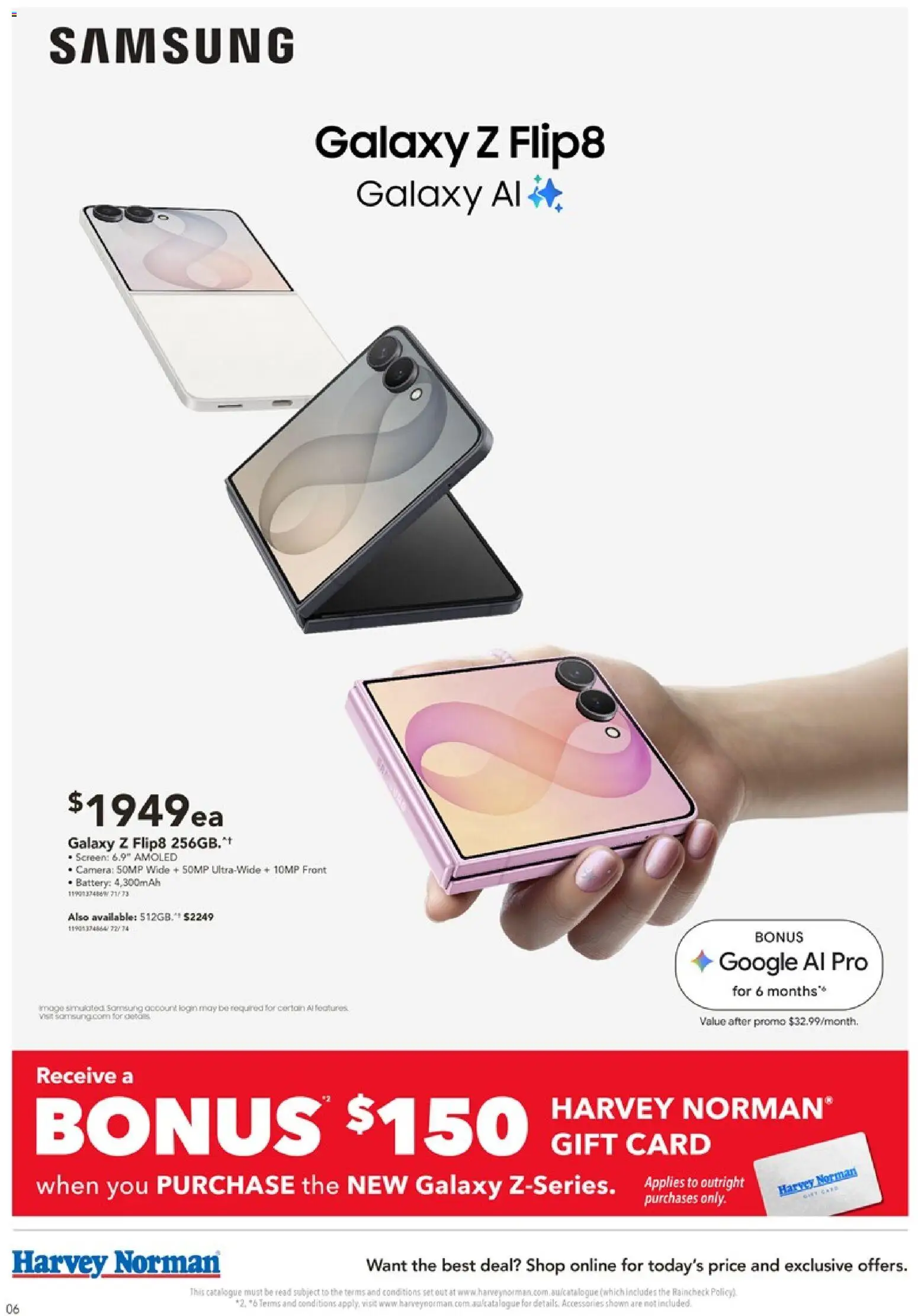 Harvey Norman catalogue - valid from 18/08/2026 | Page: 6 | Products: Battery, Accessories, Camera, Screen