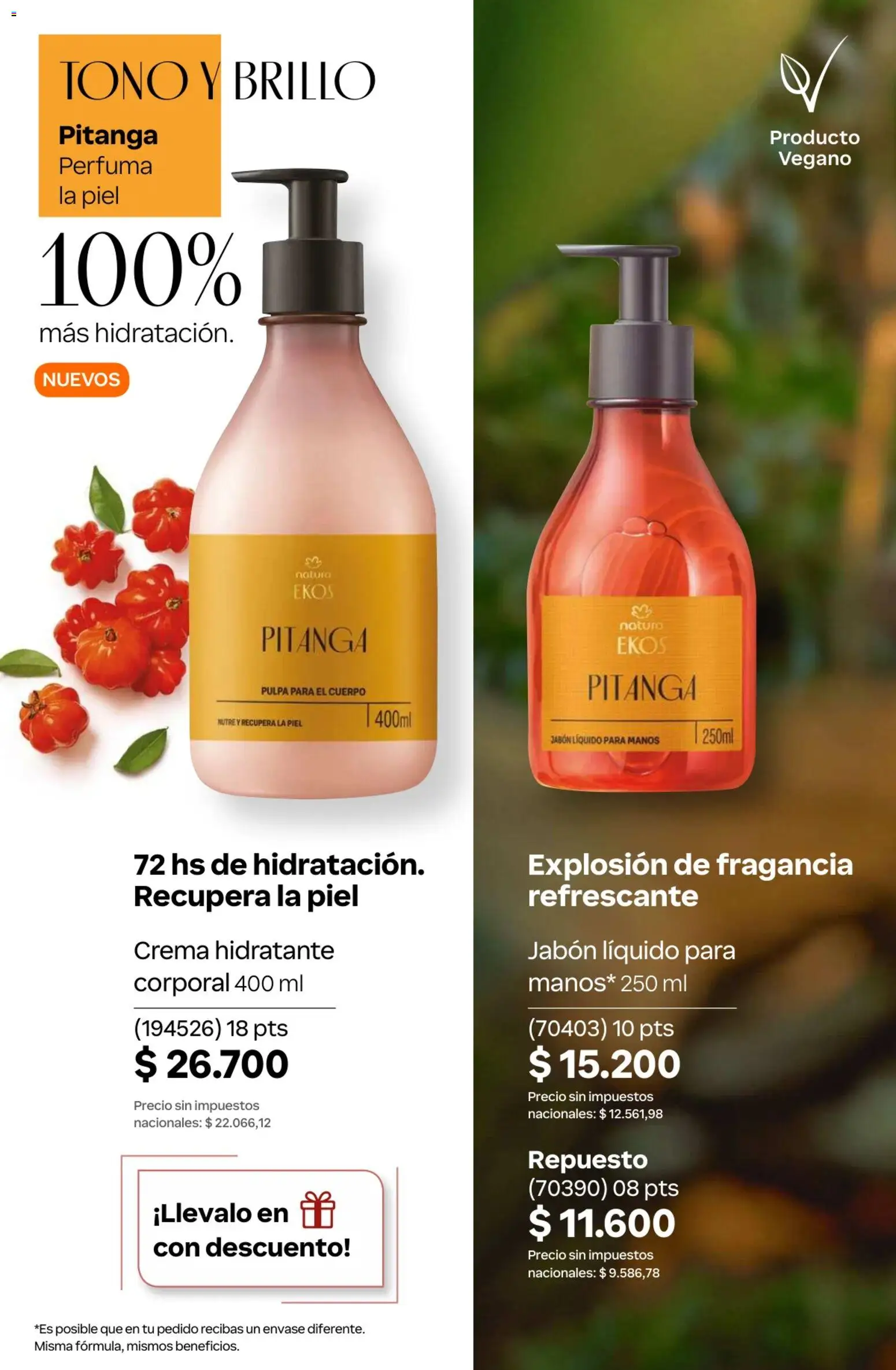 Catálogo Natura Ciclo 7 │ válido desde el 06.05.2026 | Página: 196 | Productos: Fragancia, Jabón líquido, Jabón, Crema