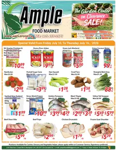 Preview of Ample Food Market weekly flyer Brampton from shop Ample Food Market valid from Jul 10, 2026
