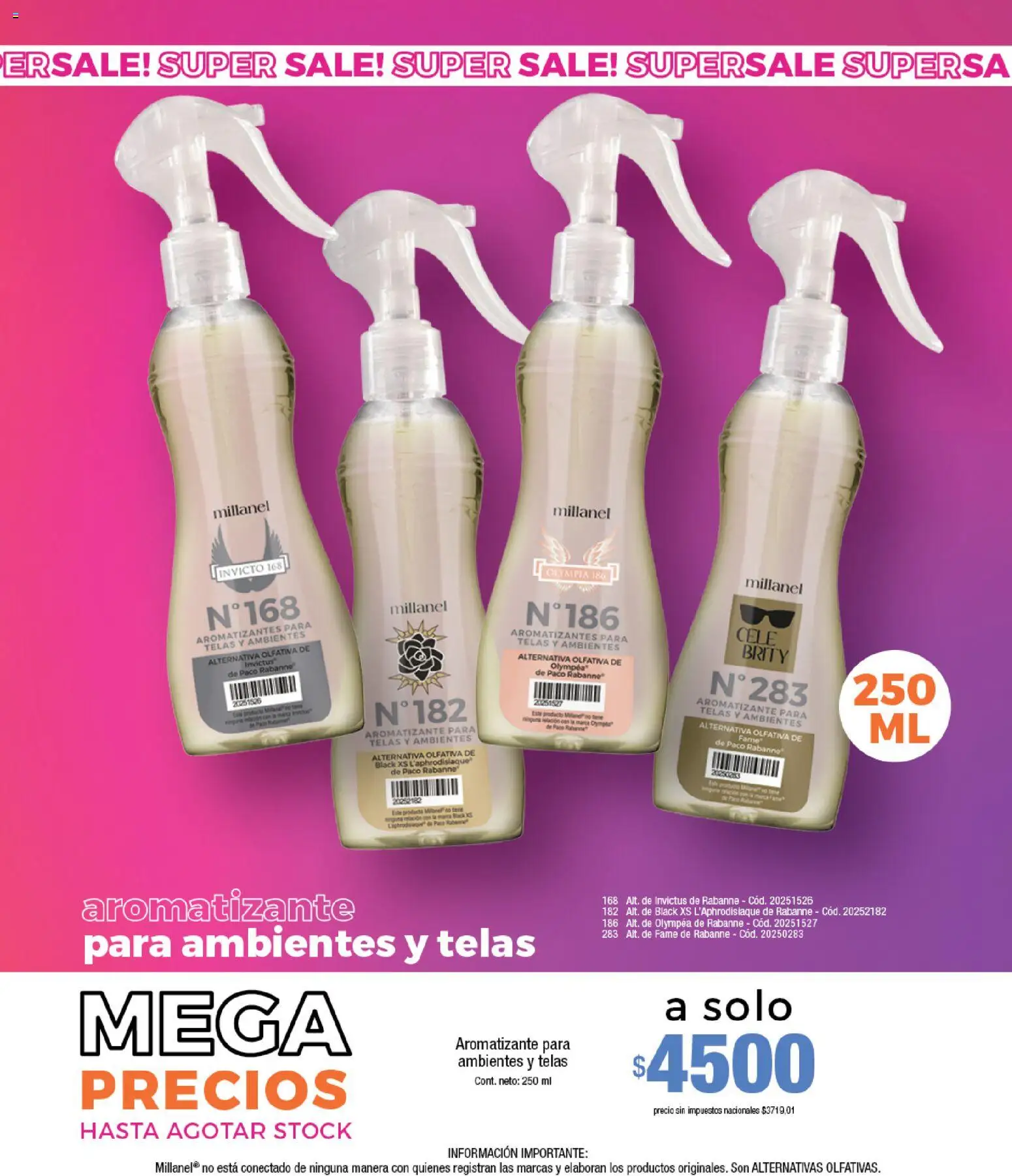 Millanel catálogo │ válido desde el 14/09/2026 | Página: 127