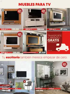 Muebles jamar - Outlet 2026 -  Vista previa de la revista de la tienda Muebles jamar valido desde el 07.01.2026 | Página: 5 | Productos: Escritorio, Mesa, Silla, Mesa de TV