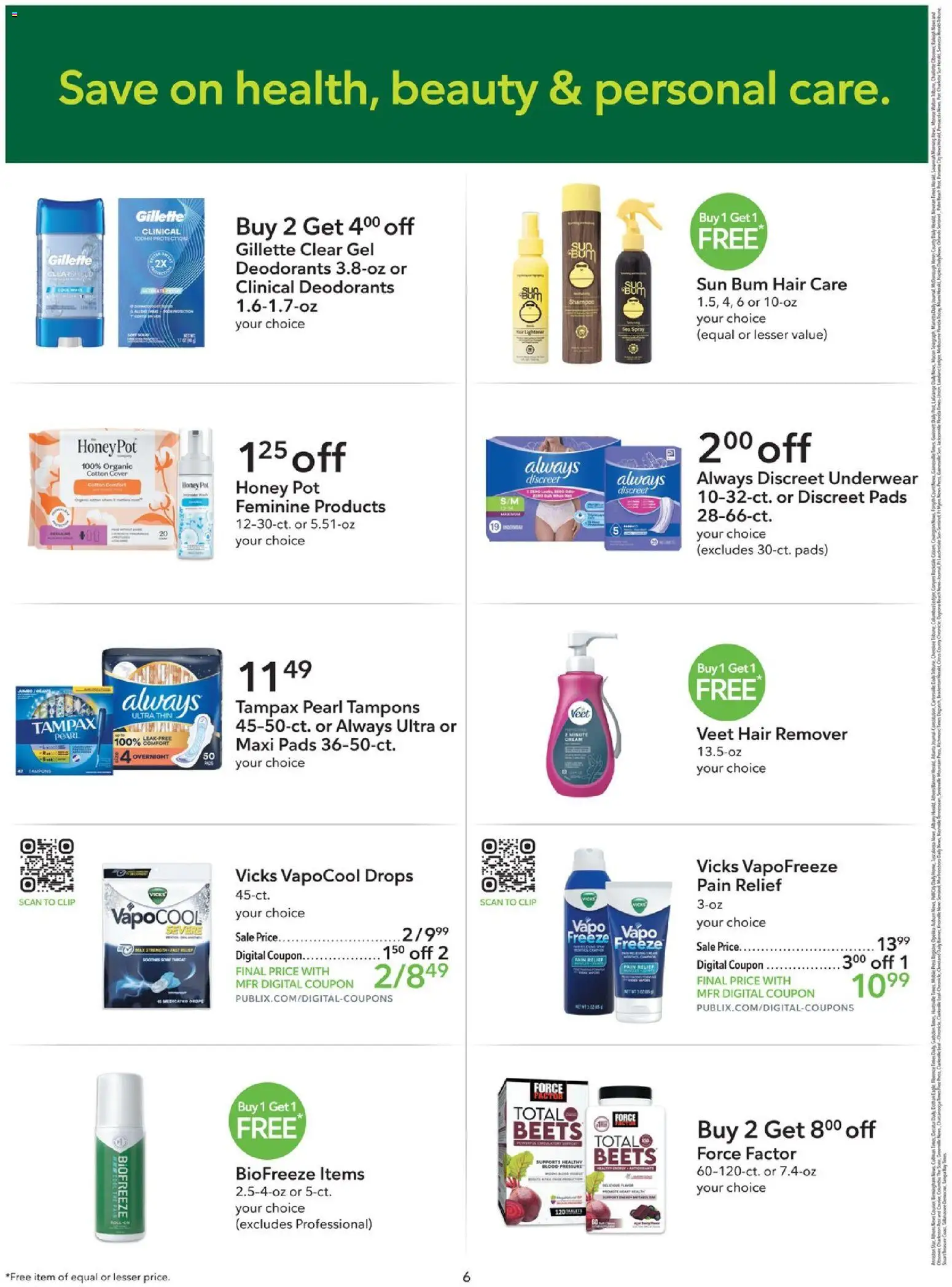 Publix Extra Savings - valid from 10/21/2026 | Page: 6
