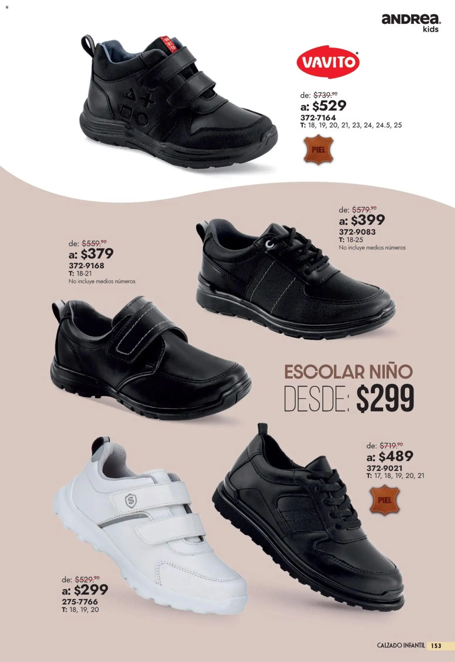 Nuevas ofertas de Andrea válidas en toda la República Mexicana desde el 13/09/2026. ¡Encuentra las mejores ofertas en Andrea catálogo Outlet! | Página: 153