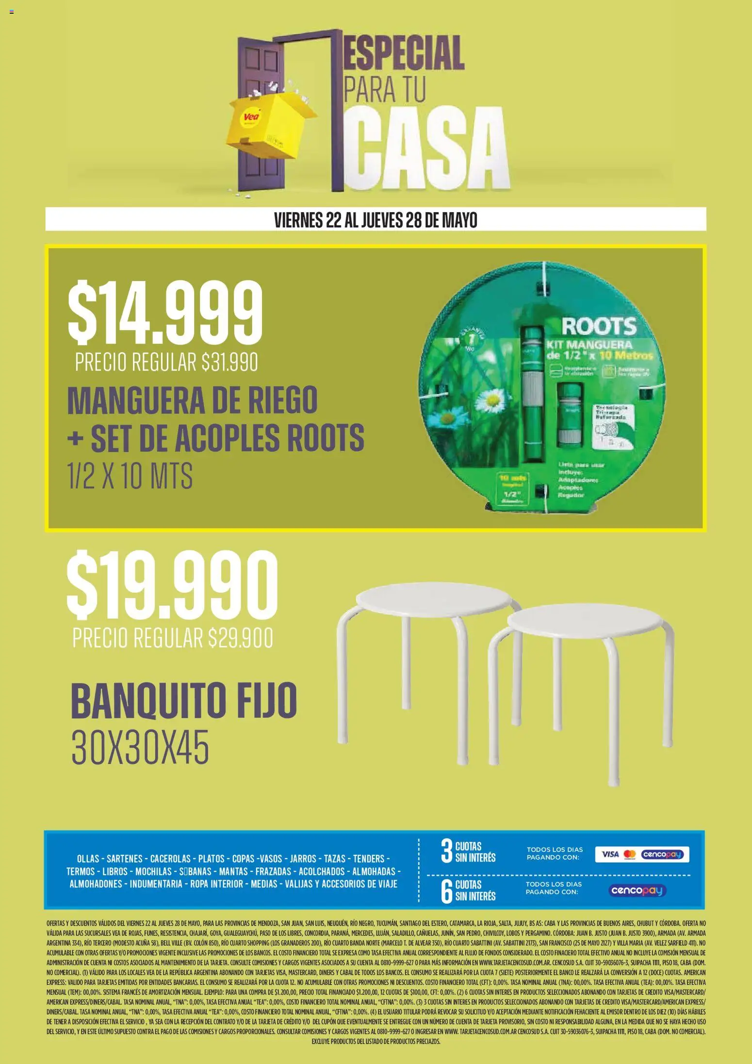 Vea - Ofertas especial para tu casa │ válido desde el 22.05.2026 | Página: 5