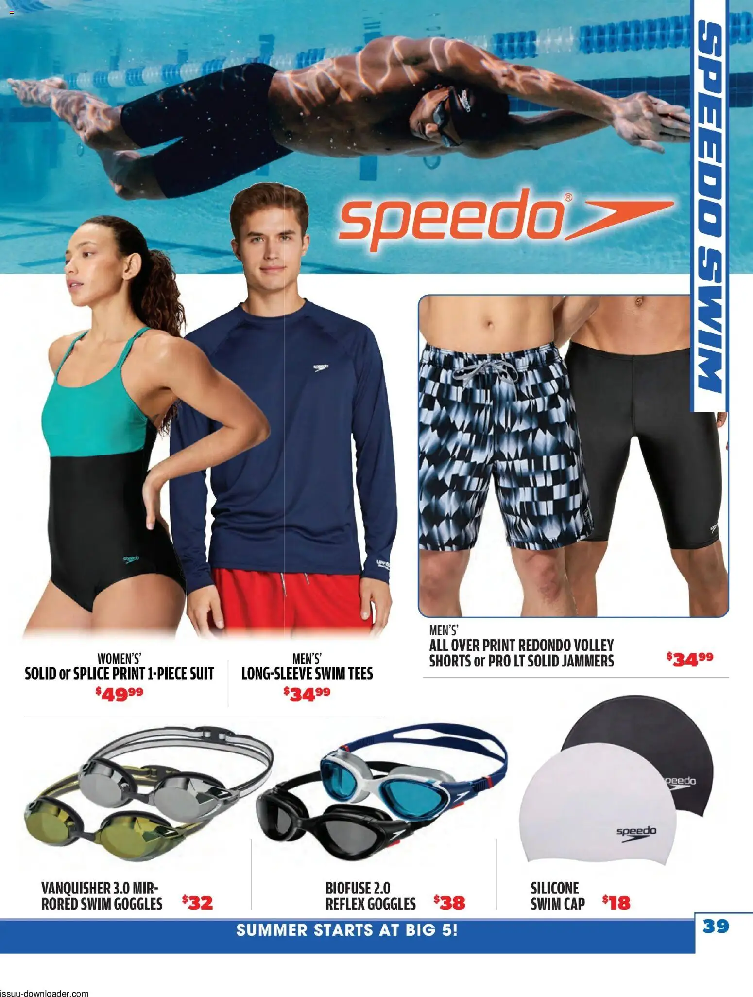 Big 5 Sporting Goods Summer Catalog - valid from 05/26/2026 | Page: 39 | Products: Shorts, Suit, Cap