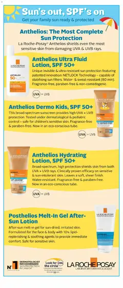 Preview of Rexall - Sun Care Specialty Book from shop Rexall valid from 10.04.2026 | Page: 4 | Products: Cream, Sunscreen