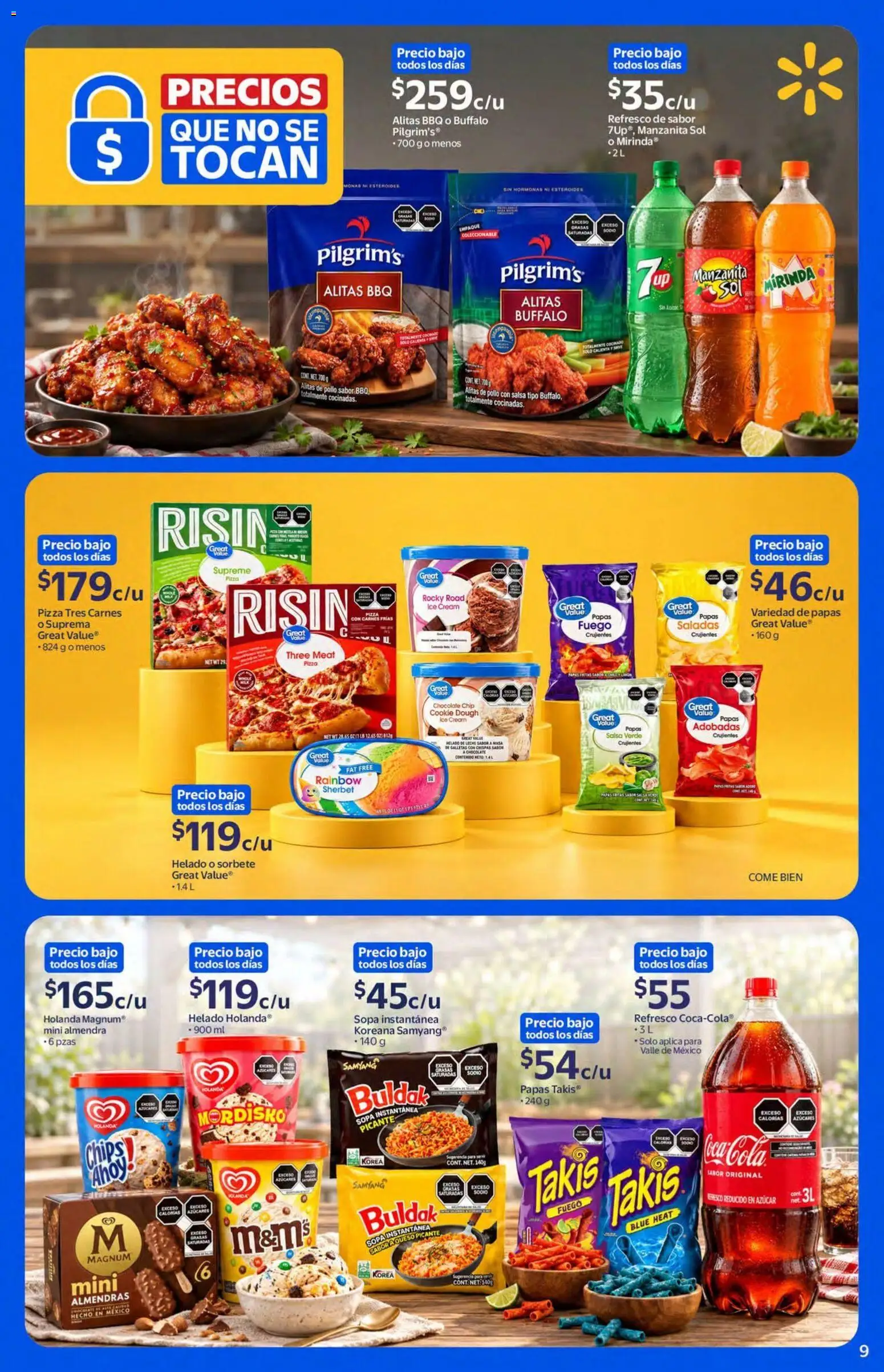 Nuevas ofertas de Walmart válidas en toda la República Mexicana desde el 21/10/2026. ¡Encuentra las mejores ofertas en Walmart folleto Precios que no se tocan! | Página: 9
