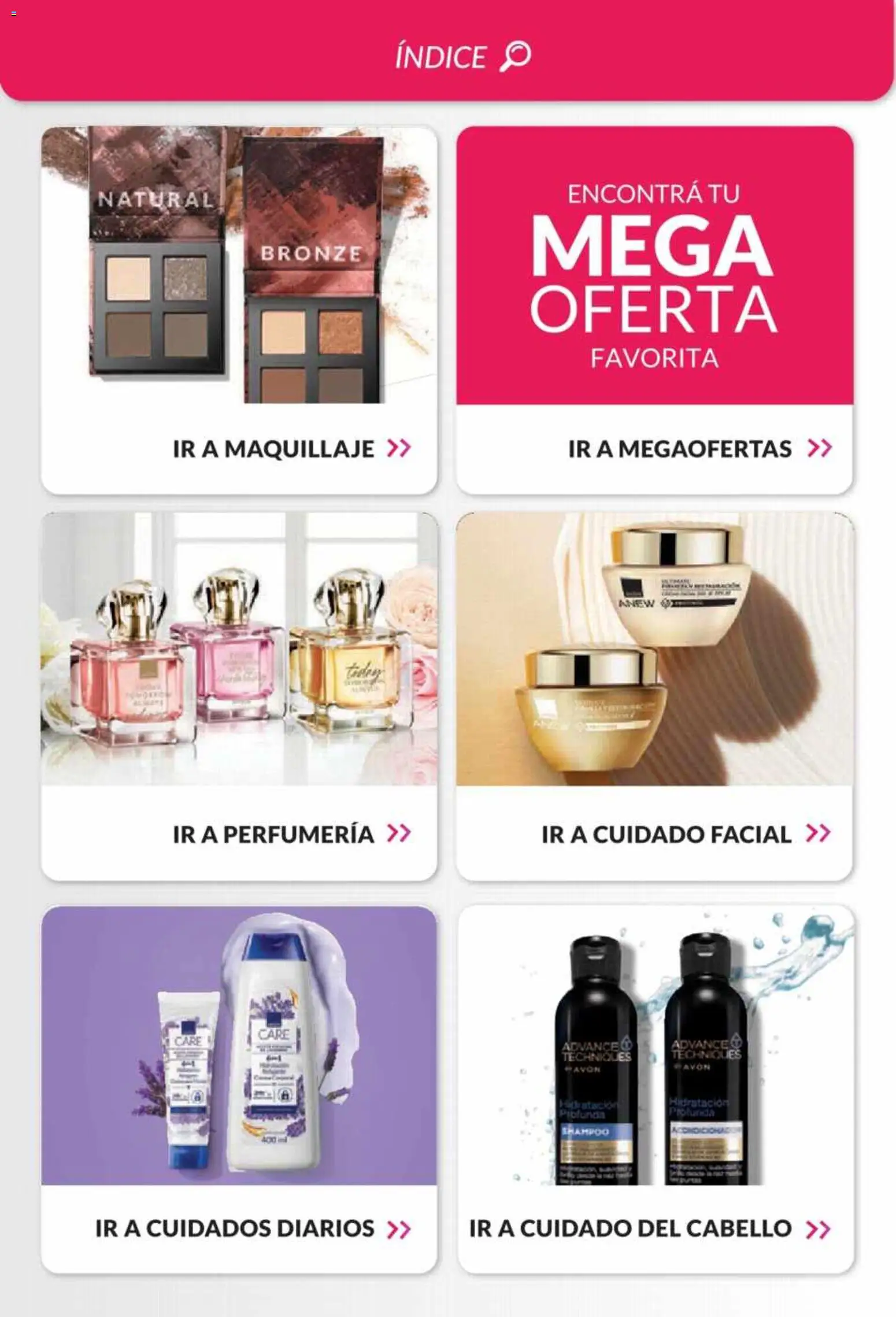 Catálogo AVON Campaña 5/2026 │ válido desde el 01.05.2026 | Página: 5 | Productos: Maquillaje, Shampoo