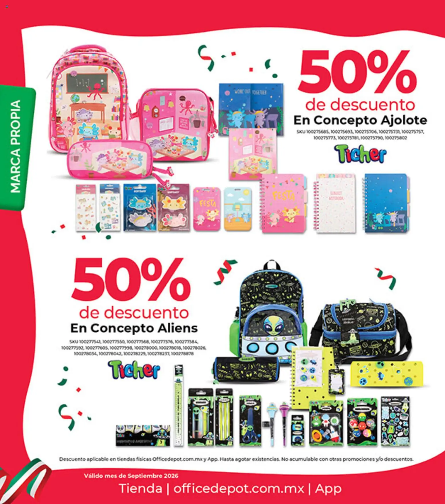 Nuevas ofertas de Office Depot válidas en toda la República Mexicana desde el 01/09/2026. ¡Encuentra las mejores ofertas en Office Depot catálogo! | Página: 8