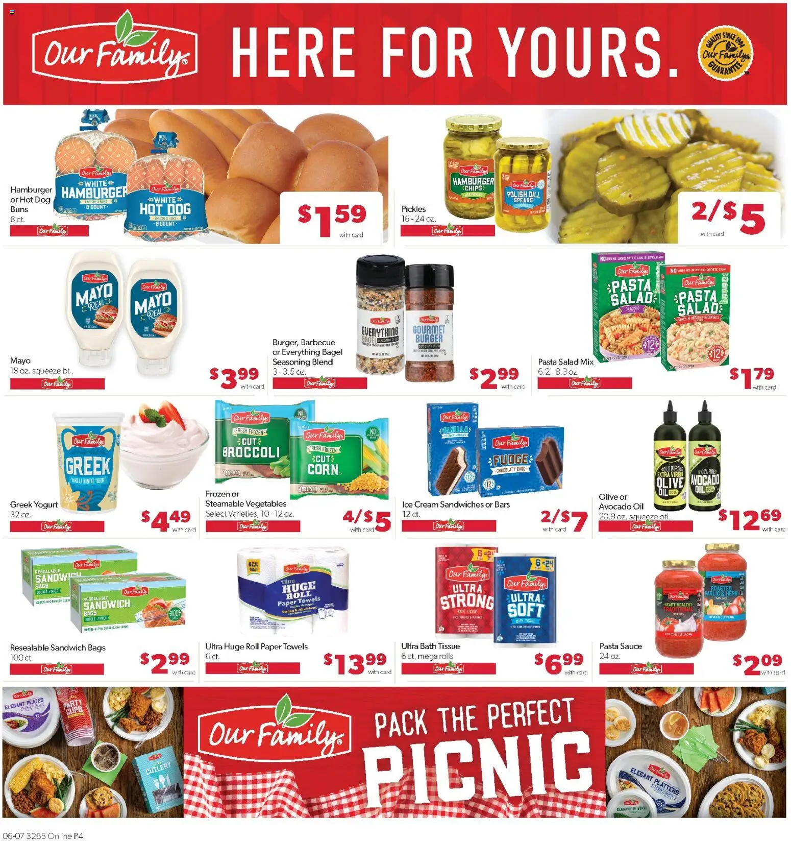 Family Fare Weekly Ad - SD - valid from 05.06.2026 | Page: 8 | Products: Bath, Oil, Ice cream, Sauce