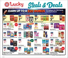 Preview of Lucky Supermarkets weekly ads valid from 10/07/2026