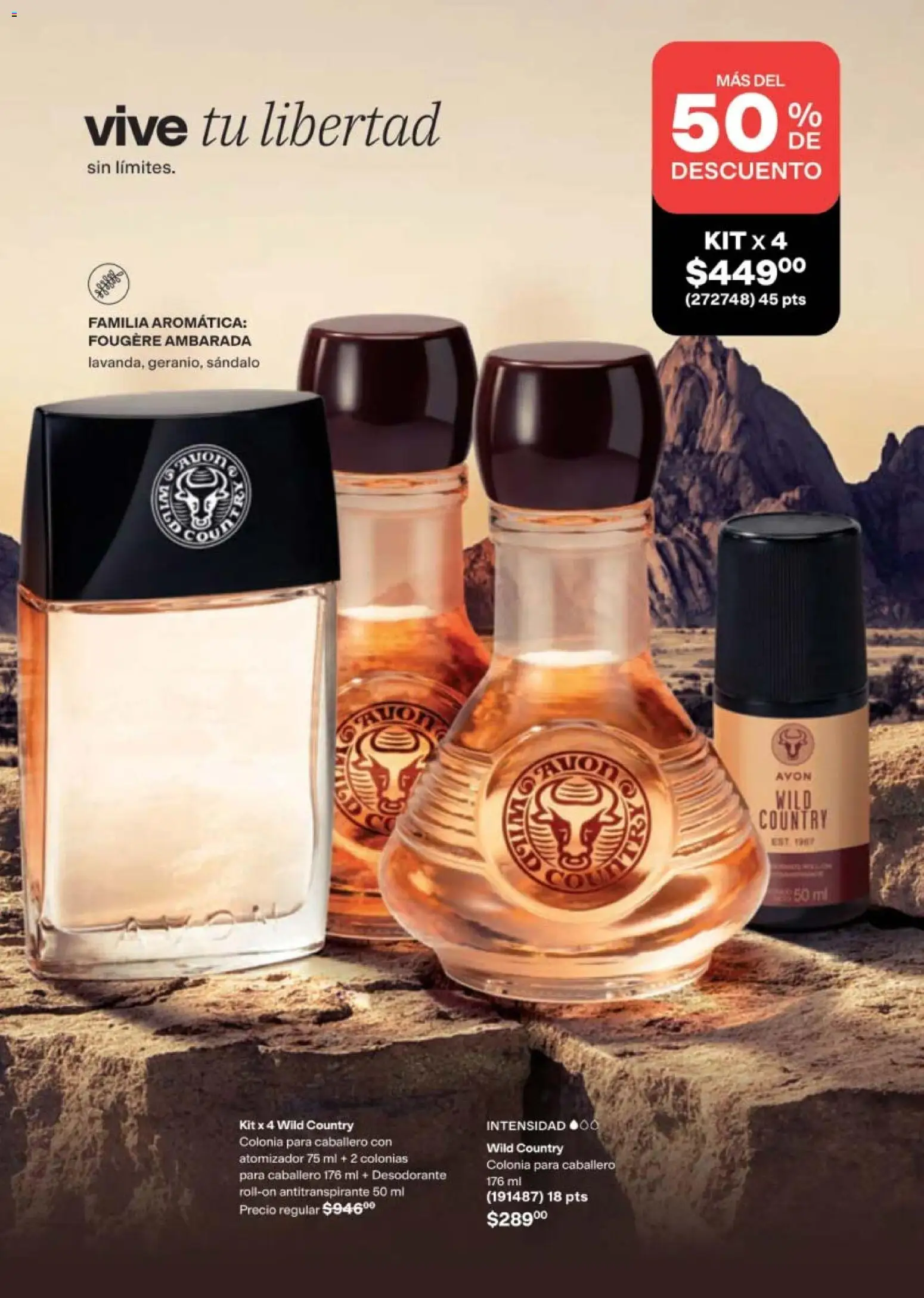 Nuevas ofertas de AVON válidas en toda la República Mexicana desde el 11/09/2026. ¡Encuentra las mejores ofertas en AVON campaña 14 2026! | Página: 93 | Productos: Desodorante, Antitranspirante