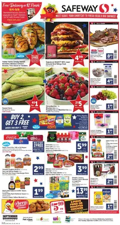 Preview of Safeway weekly ads valid from 09/02/2026