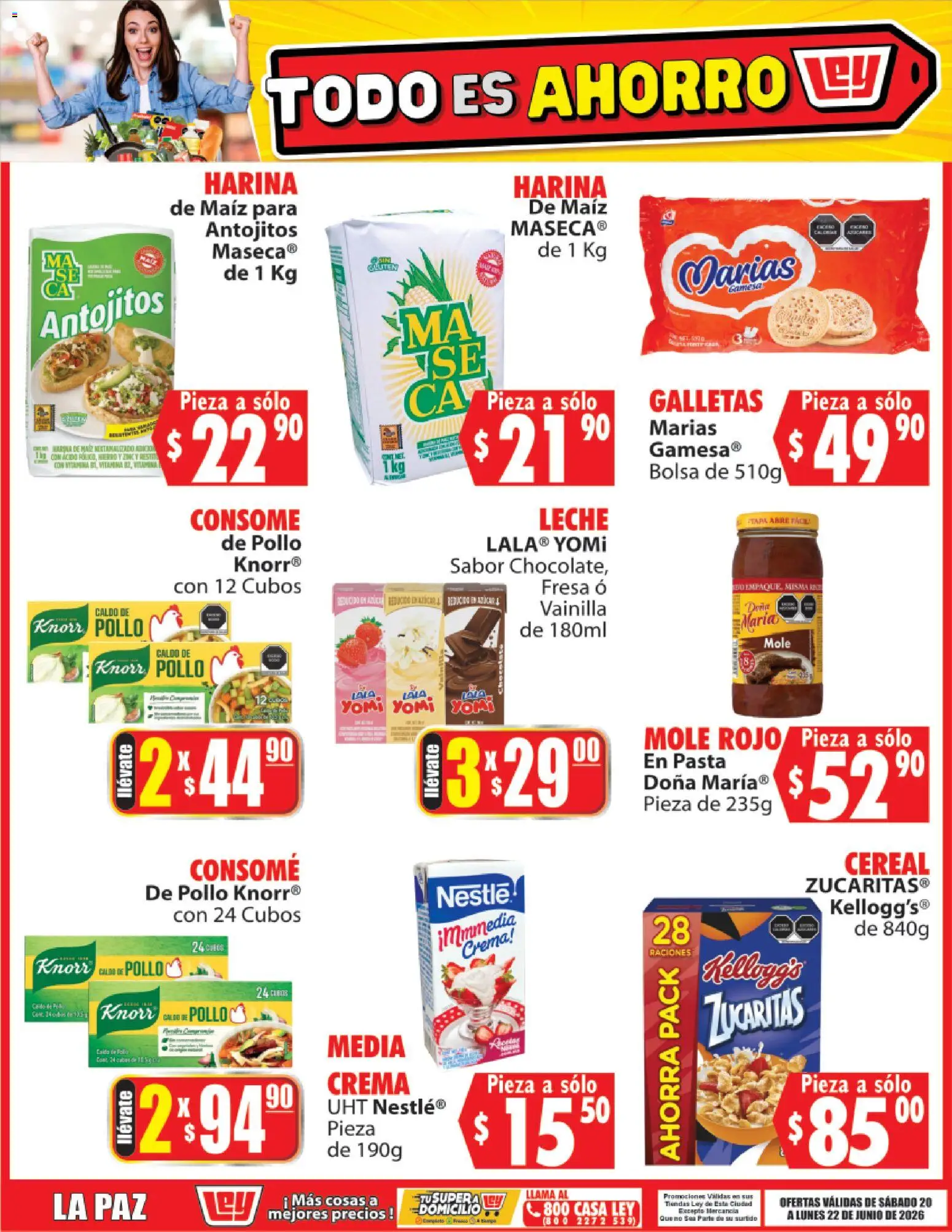 Nuevas ofertas de Casa Ley válidas en toda la República Mexicana desde el 20.06.2026. ¡Encuentra las mejores ofertas en Casa Ley folleto Todo es ahorro! | Página: 2