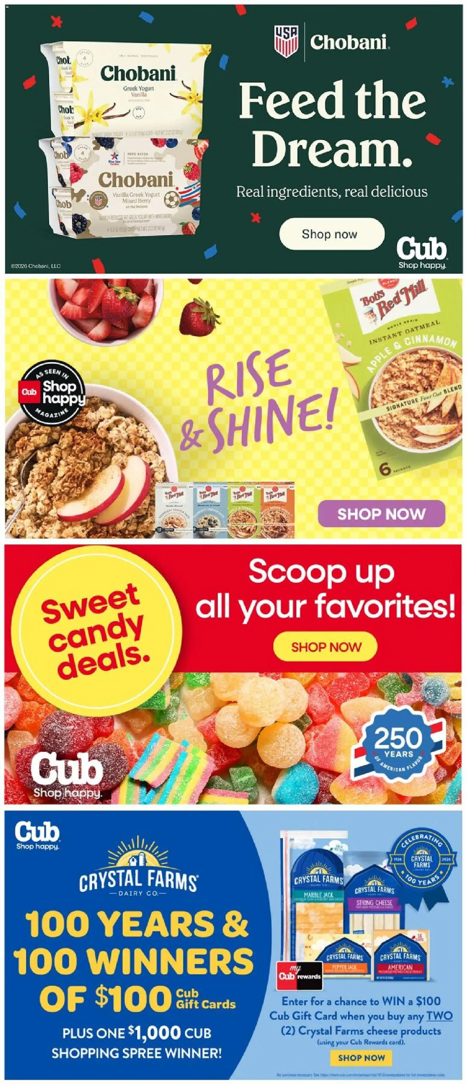 Cub Foods Weekly Ad - valid from 07.06.2026 | Page: 11 | Products: Cheese, Yogurt, Pepper