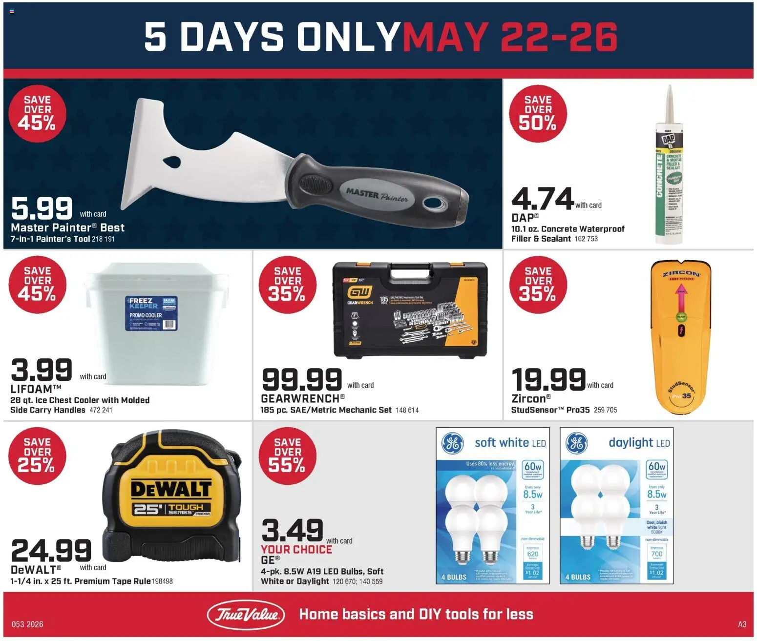 Family Fare True Value Ad - valid from 03.05.2026 | Page: 3 | Products: Sealant