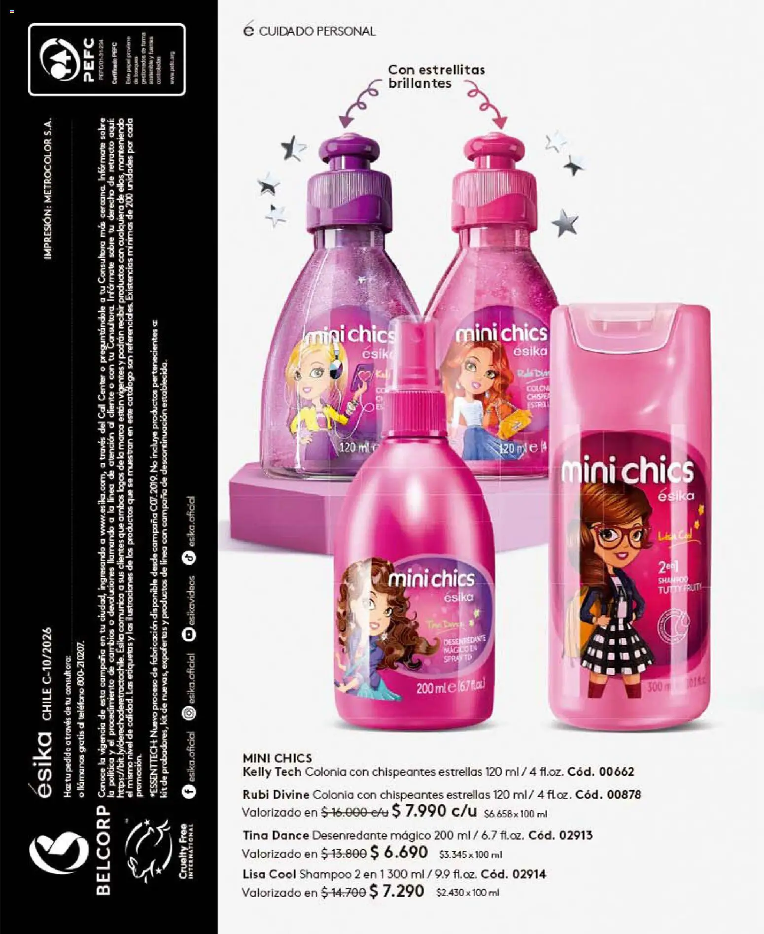 Catálogo Ésika Campaña 10 │ válido desde el 01.06.2026 | Página: 116 | Productos: Sobre, Campana, Shampoo, Teléfono