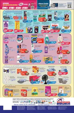 Savegnago - Ofertas da semana - Pré-Visualização do folheto da loja Savegnago, válido de 04.05.2026 | Página: 4 | Produtos: Sabão, Copa, Tapete higiênico, Absorvente