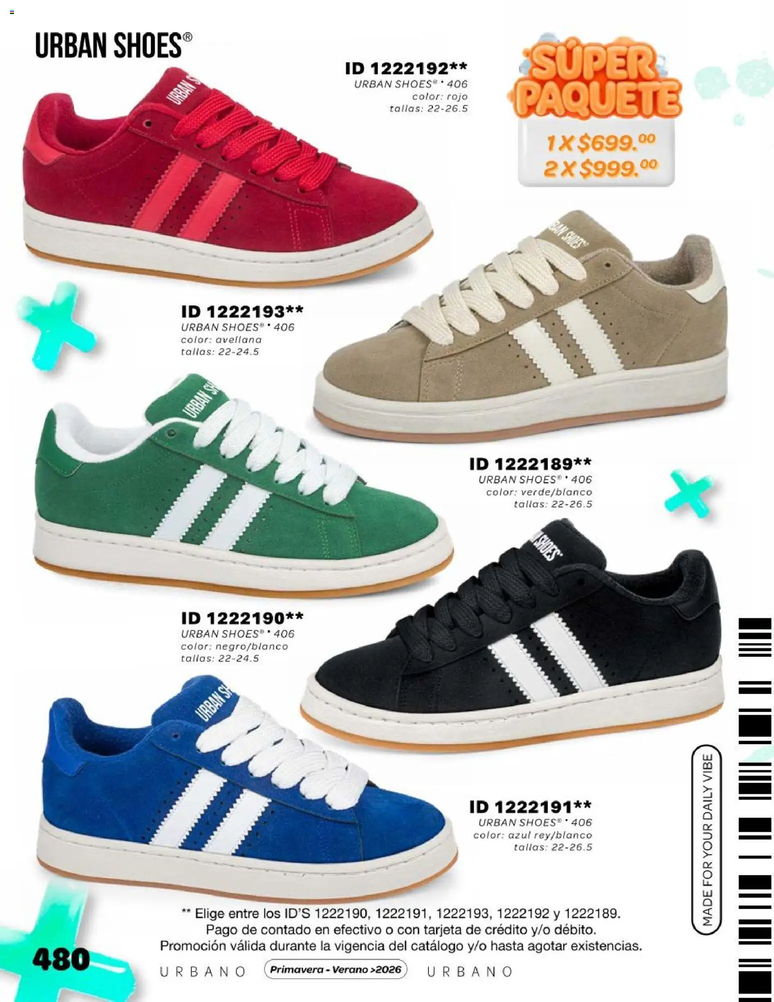 Nuevas ofertas de Price Shoes válidas en toda la República Mexicana desde el 15.02.2026. ¡Encuentra las mejores ofertas en Price Shoes catálogo Urbano! | Página: 480