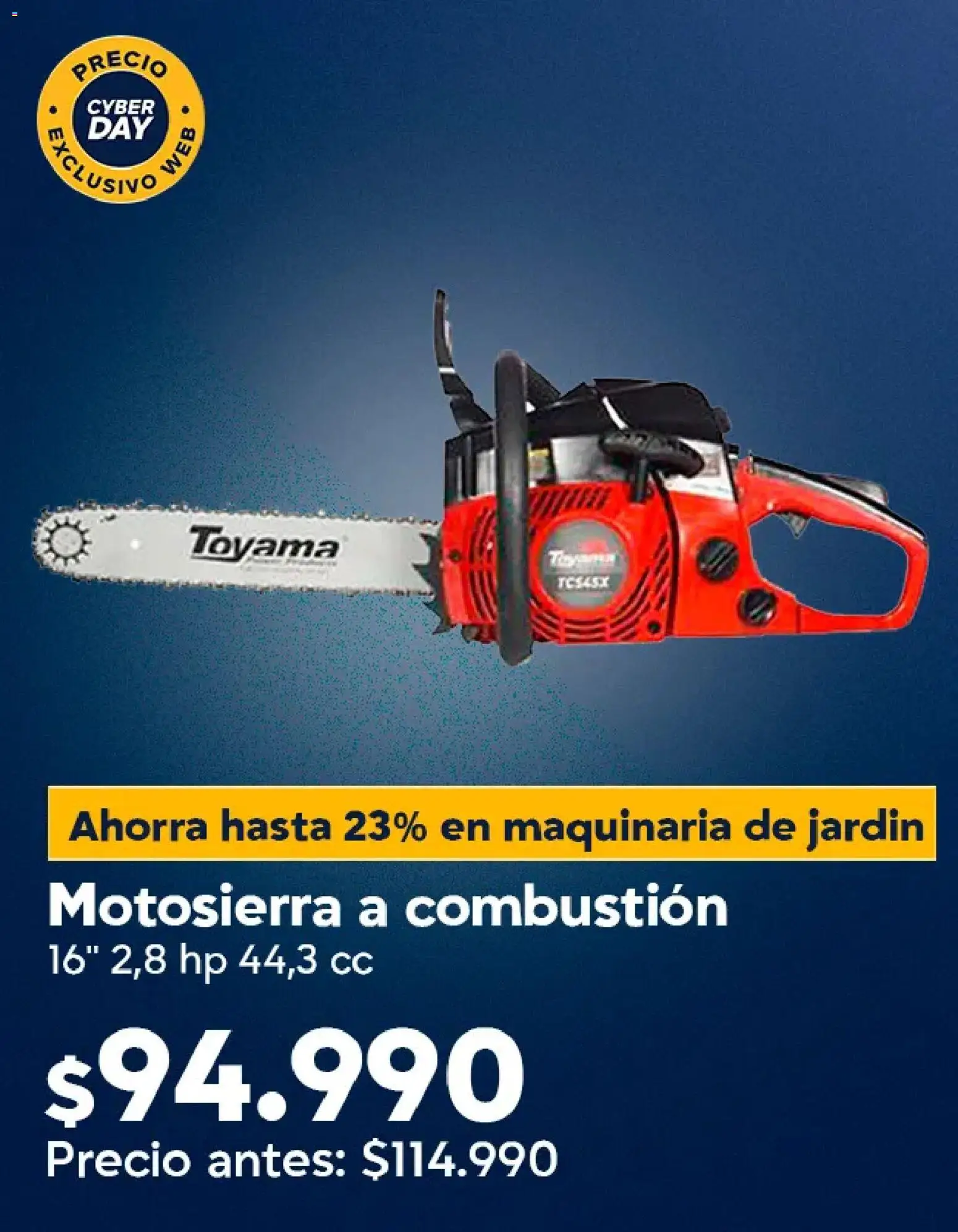 Construmart Cyber Day │ válido desde el 01.06.2026 | Página: 2 | Productos: Motosierra