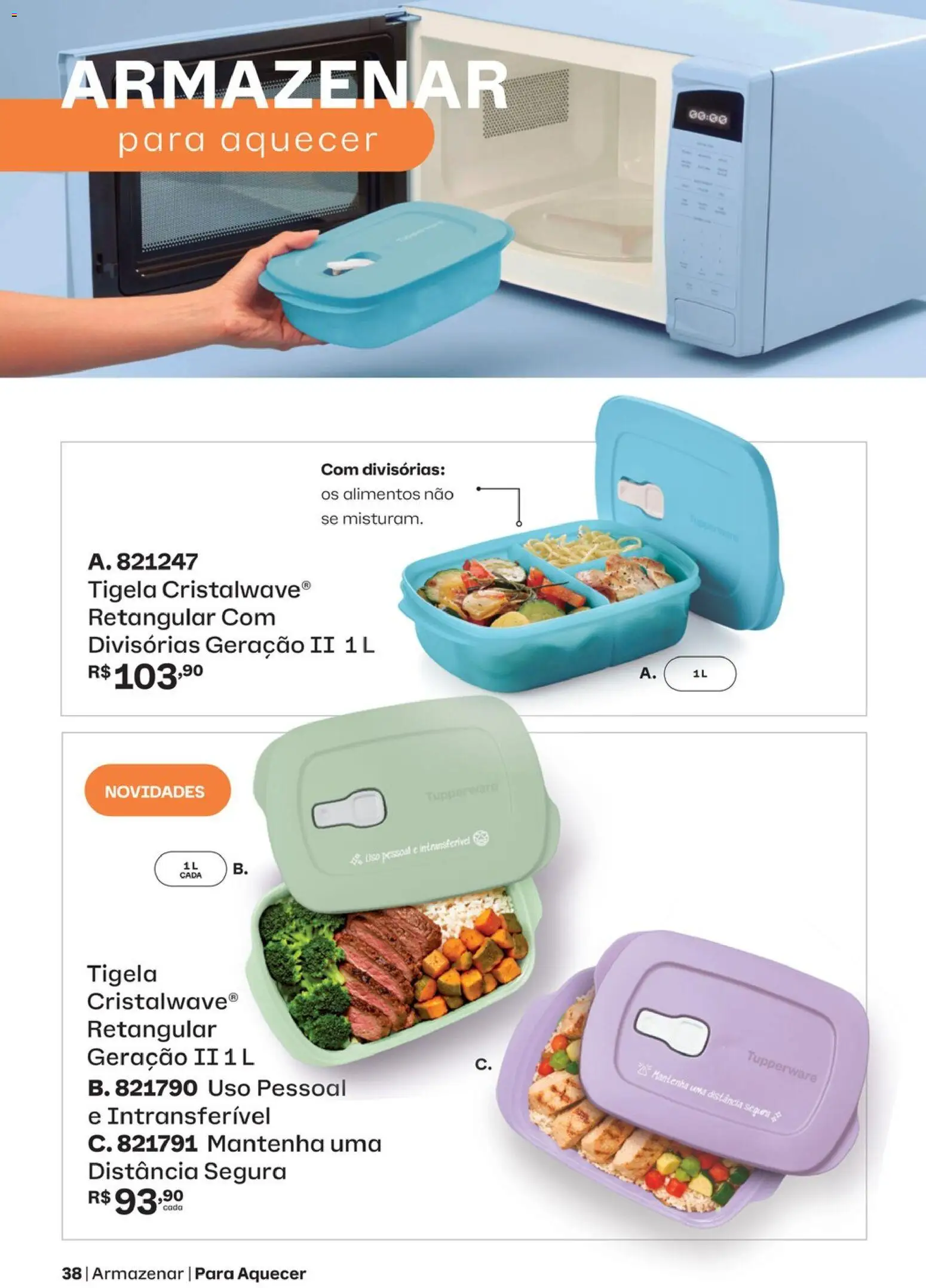 Tupperware Folheto - válido de 01/11/2026 | Página: 38 | Produtos: Alimentos, Tigela