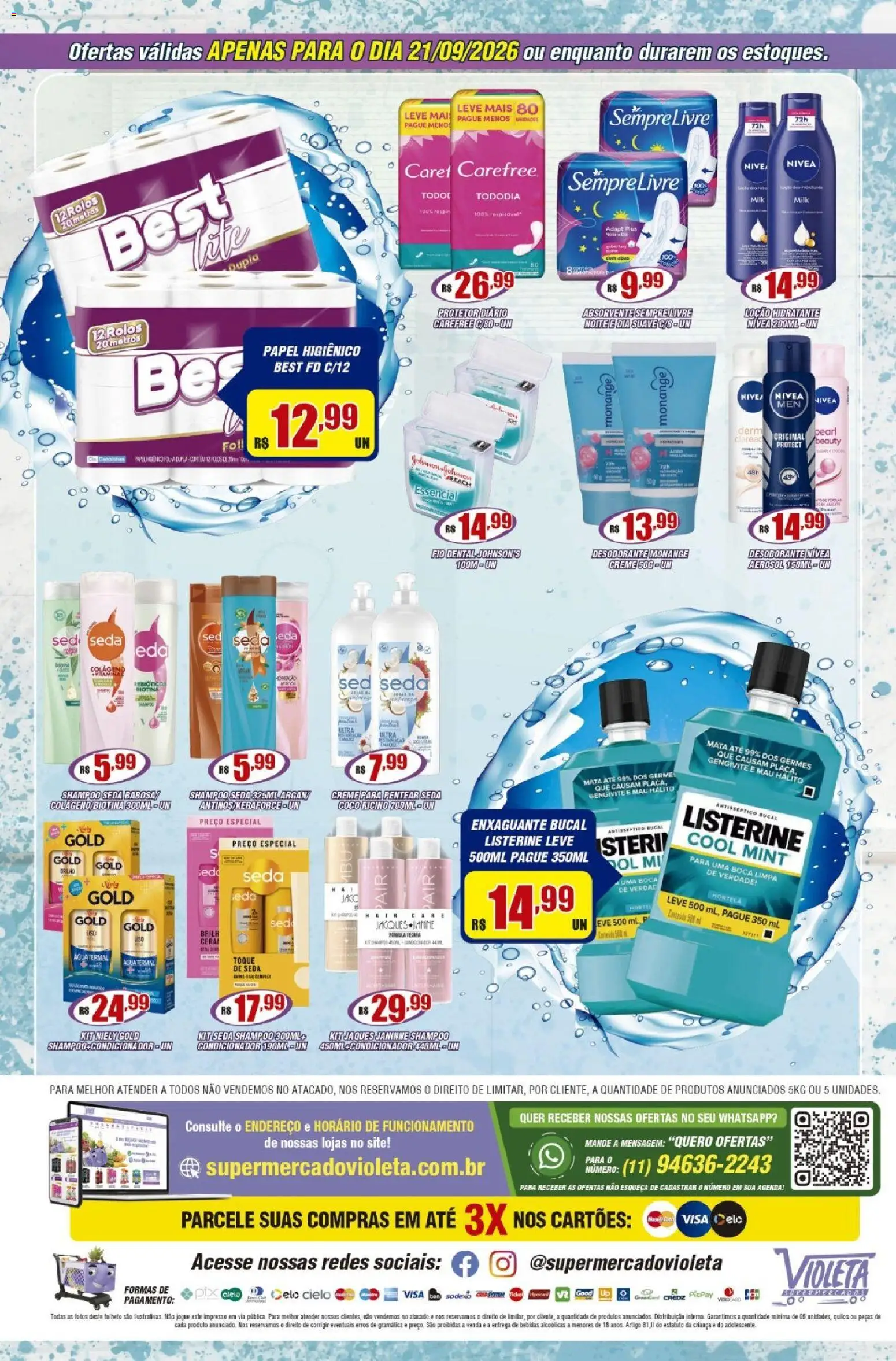 Violeta Supermercados Folheto - válido de 21/09/2026 | Página: 2