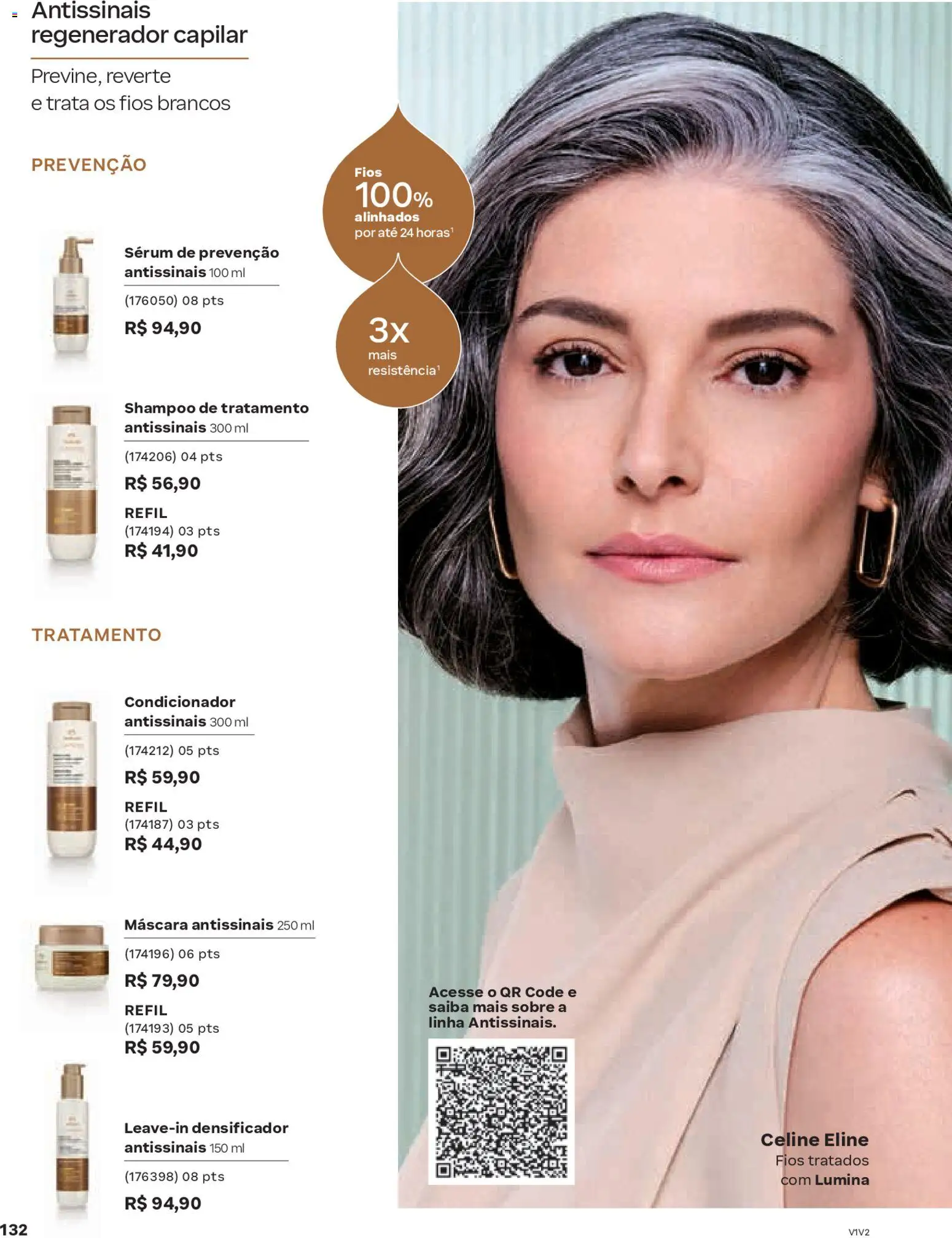 Natura Folheto - válido de 19.02.2026 | Página: 132 | Produtos: Shampoo, Condicionador, Sérum