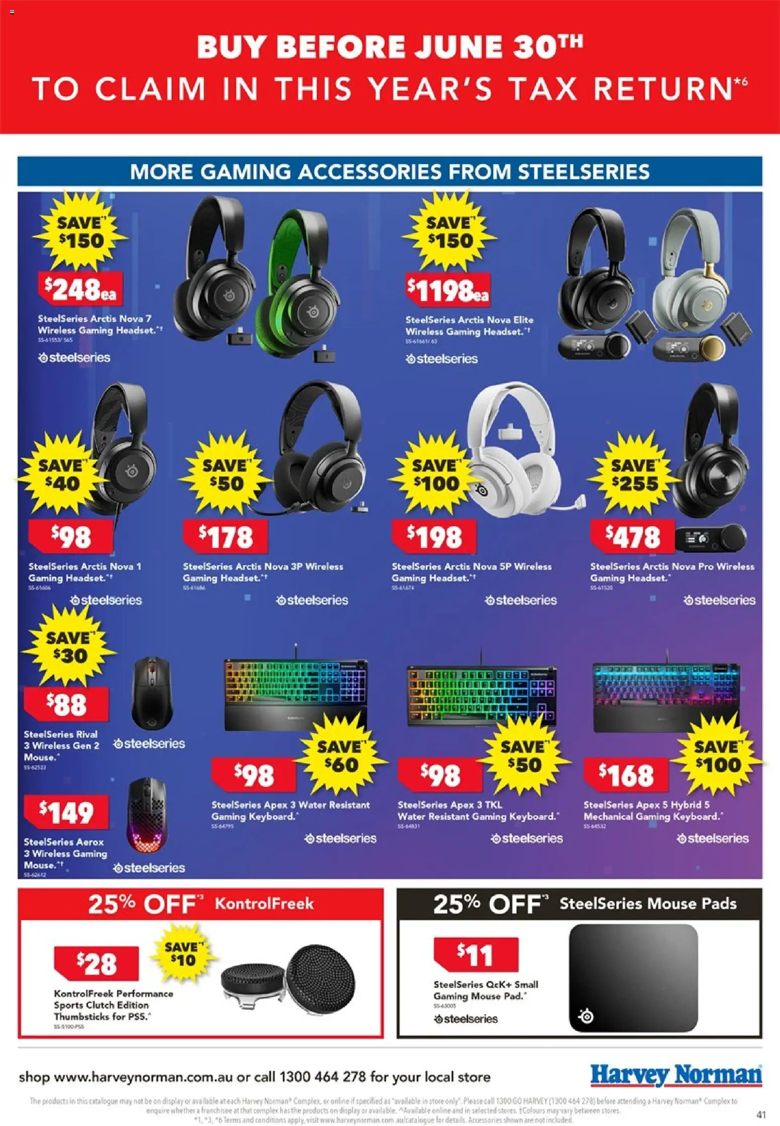 Harvey Norman catalogue - valid from 05.06.2026 | Page: 41 | Products: Clutch, Water, Accessories, Mouse