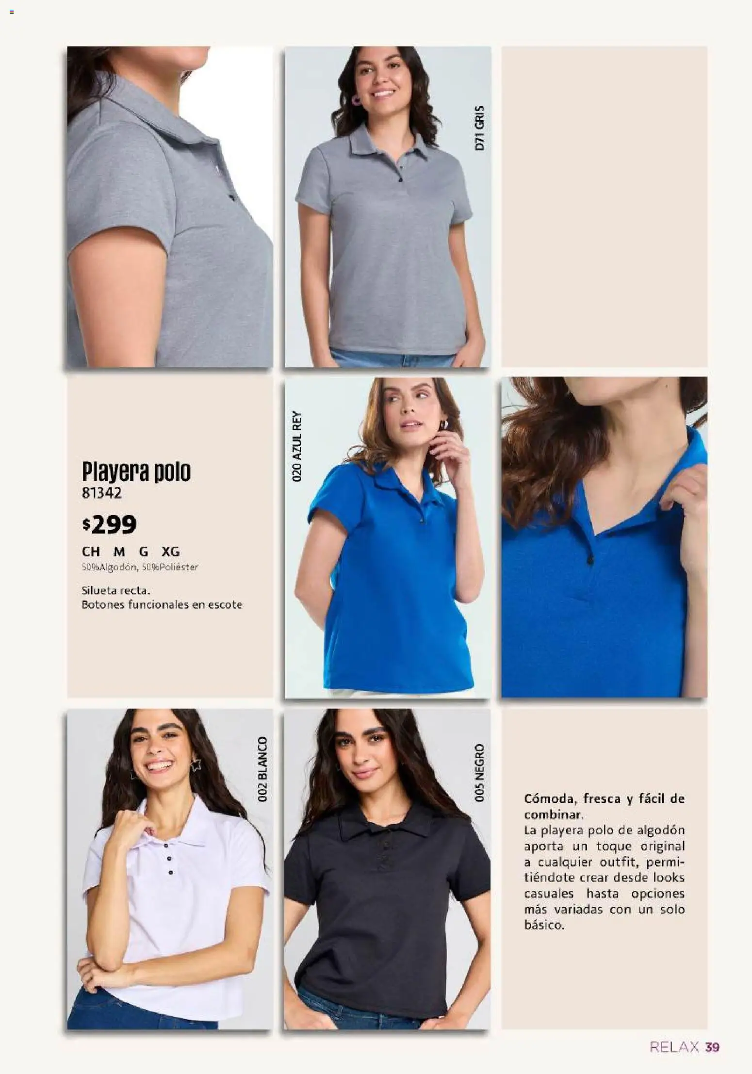Nuevas ofertas de Ilusión válidas en toda la República Mexicana desde el 01/08/2026. ¡Encuentra las mejores ofertas en Ilusión catálogo Otoño! | Página: 41 | Productos: Algodón, Playera