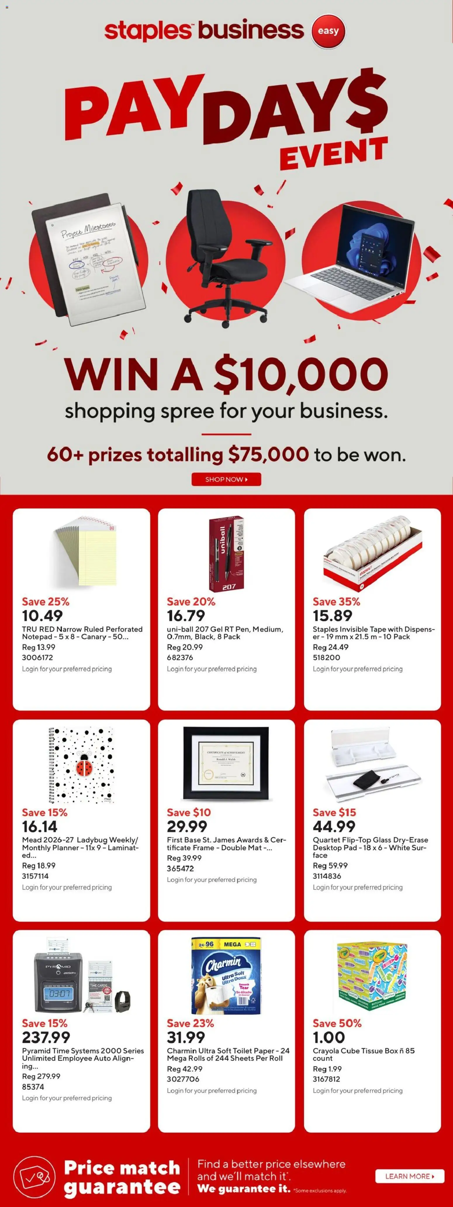 Staples flyer valid from Oct 28, 2026 | Page: 13