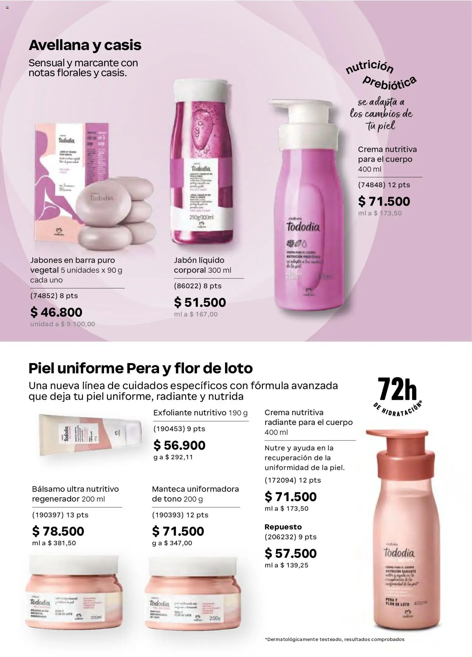 Natura revista - valida desde el 29.04.2026 | Página: 123 | Productos: Crema, Bálsamo, Jabón líquido, Jabón