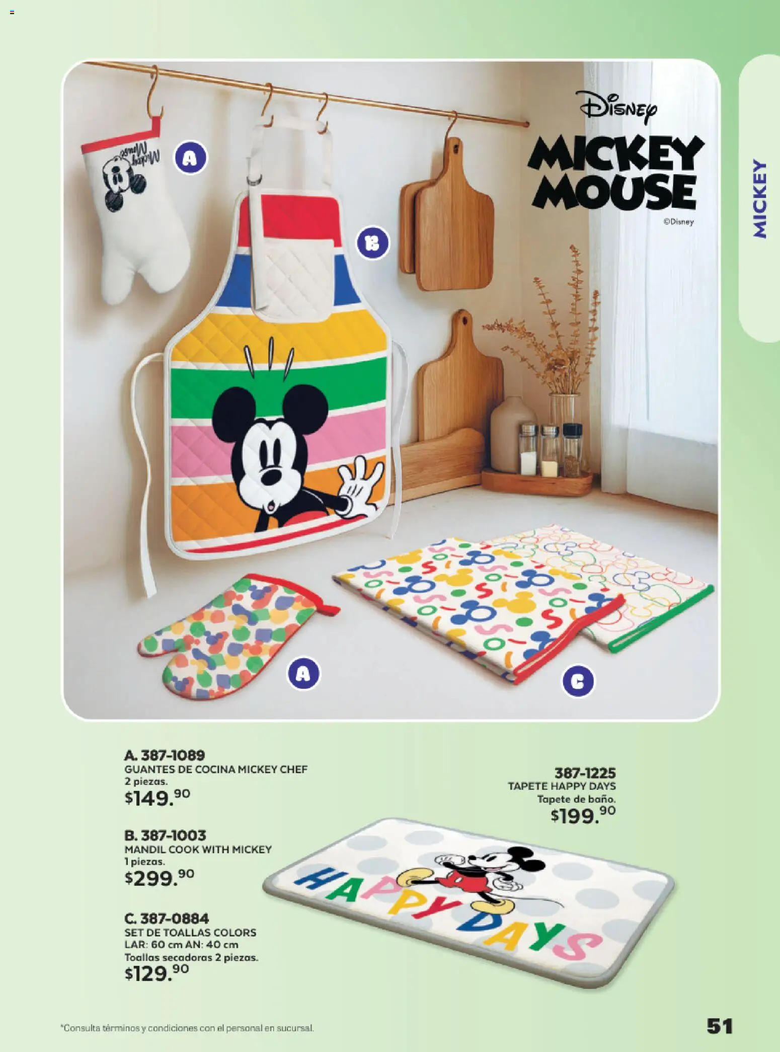 Nuevas ofertas de Andrea válidas en toda la República Mexicana desde el 24.05.2026. ¡Encuentra las mejores ofertas en Andrea catálogo Lo más divertindo en ropa! | Página: 51 | Productos: Mouse, Cocina, Toallas, Tapete