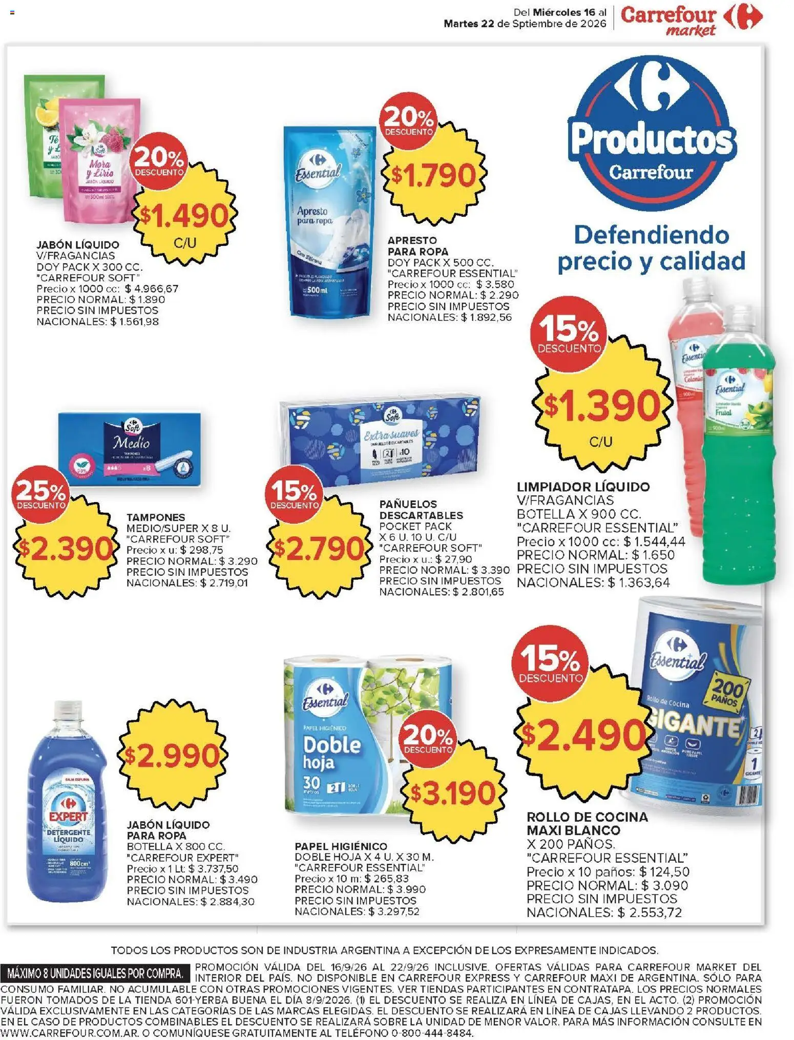 Carrefour Ofertas │ válido desde el 16/09/2026 | Página: 50