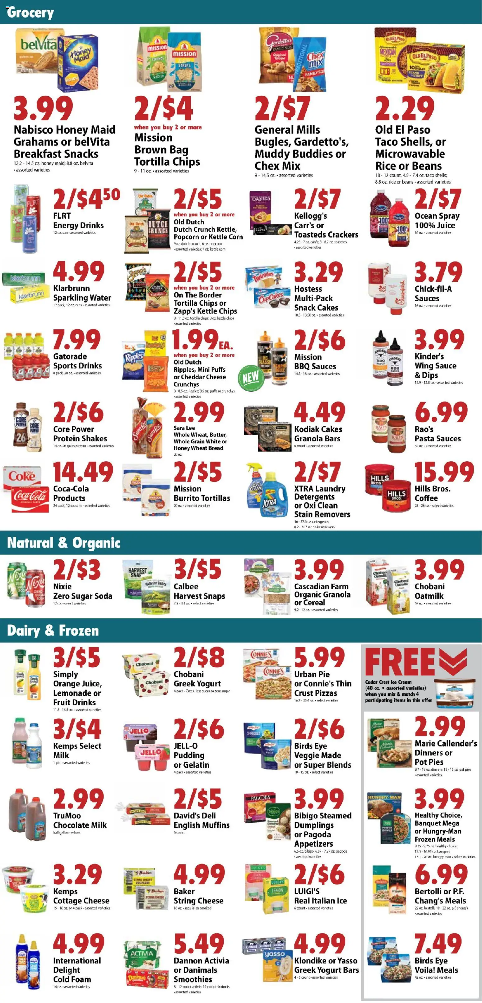 Festival Foods Weekly Ad - valid from 17.06.2026 | Page: 4 | Products: Cheese, Chocolate, Water, Sugar