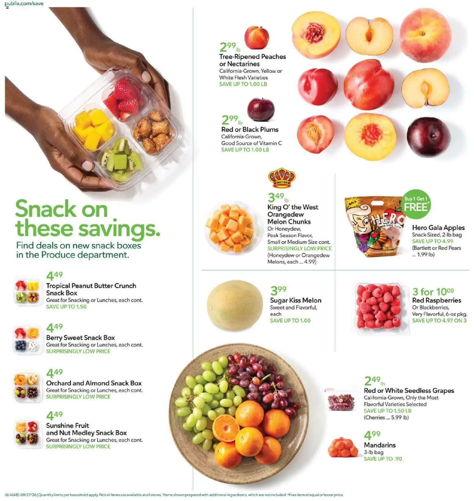 Publix Weekly Ad - valid from 08/26/2026 | Page: 6