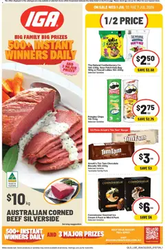 Preview of IGA catalogue QLD - valid from 01/07/2026