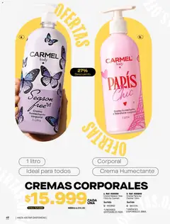 Carmel catálogo C07/2026 -  Vista previa de la revista de la tienda Carmel valido desde el 01.06.2026 | Página: 244 | Productos: Crema, Body