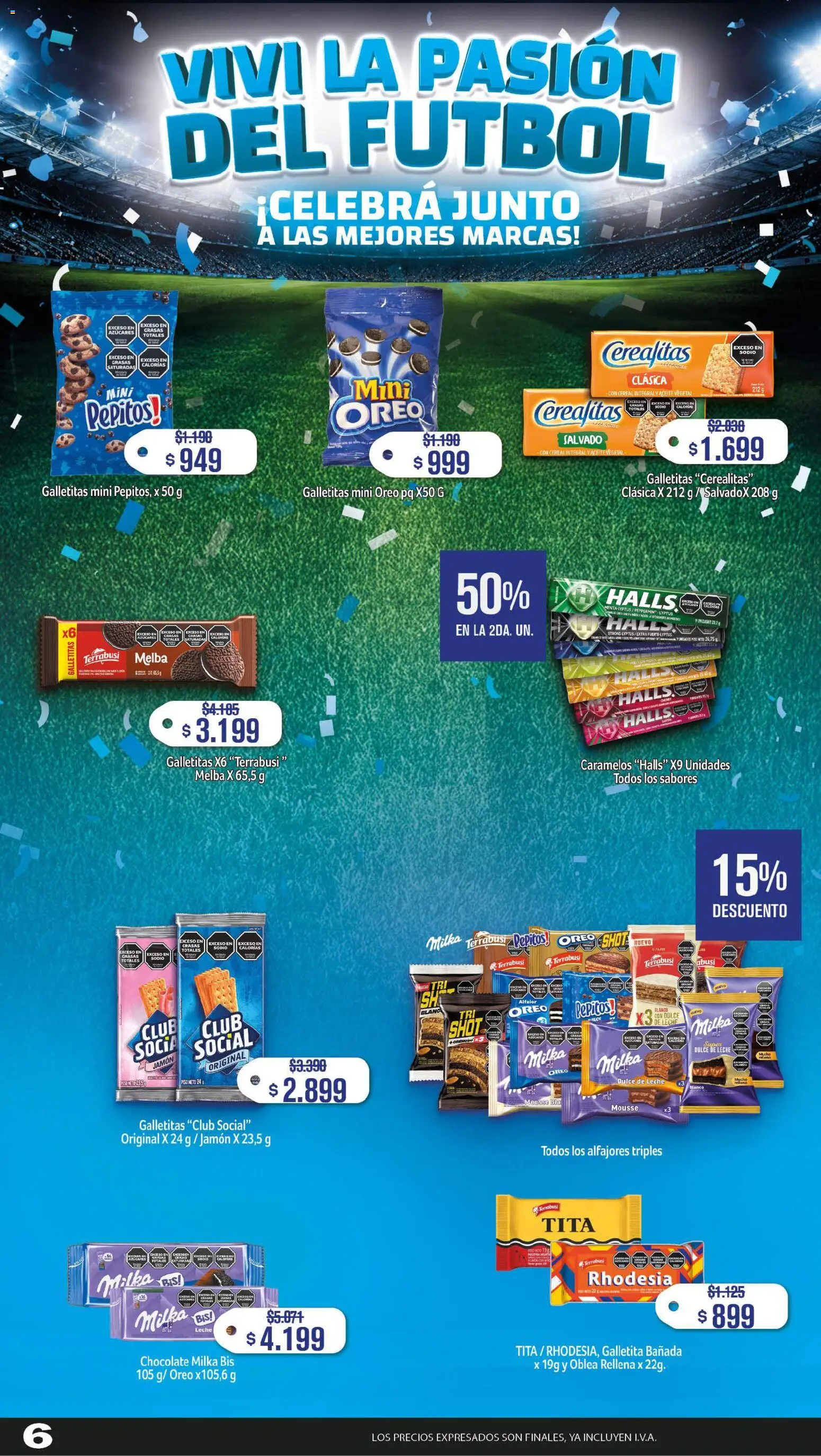 Makro VOLVETE A ILUSIONAR │ válido desde el 16/07/2026 | Página: 6 | Productos: Peso, Dulce de leche, Leche, Chocolate