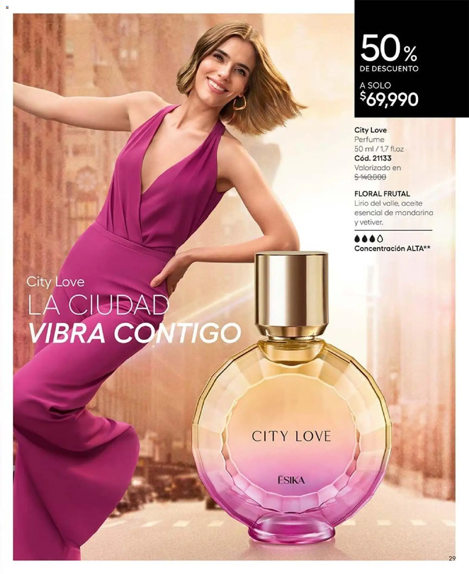 Ésika revista - valida desde el 30/10/2026 | Página: 29 | Productos: Perfume, Aceite